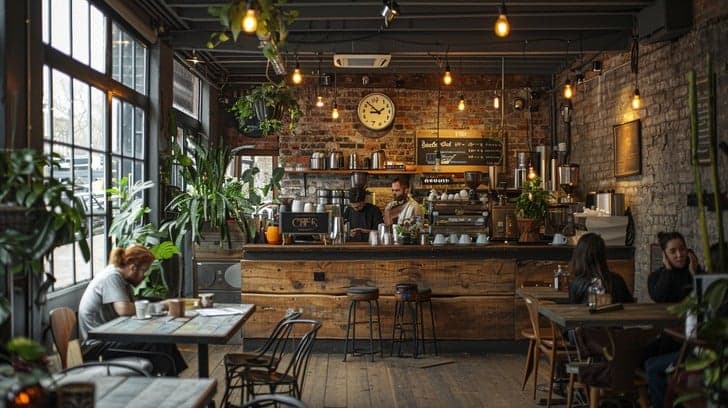 Cozy Cafe Interior