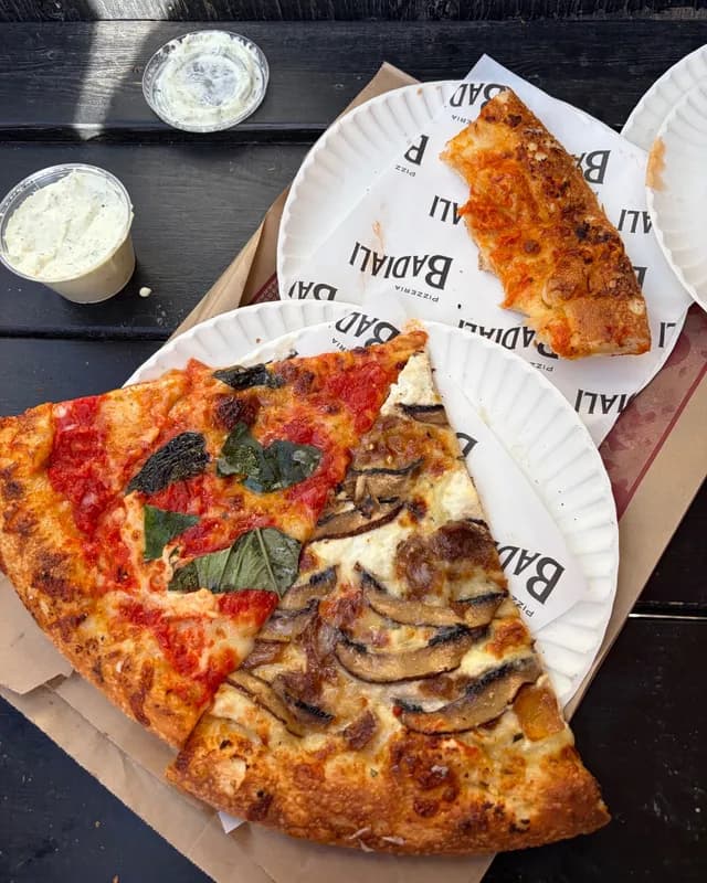 Vodka Pizza at Pizzeria Badiali